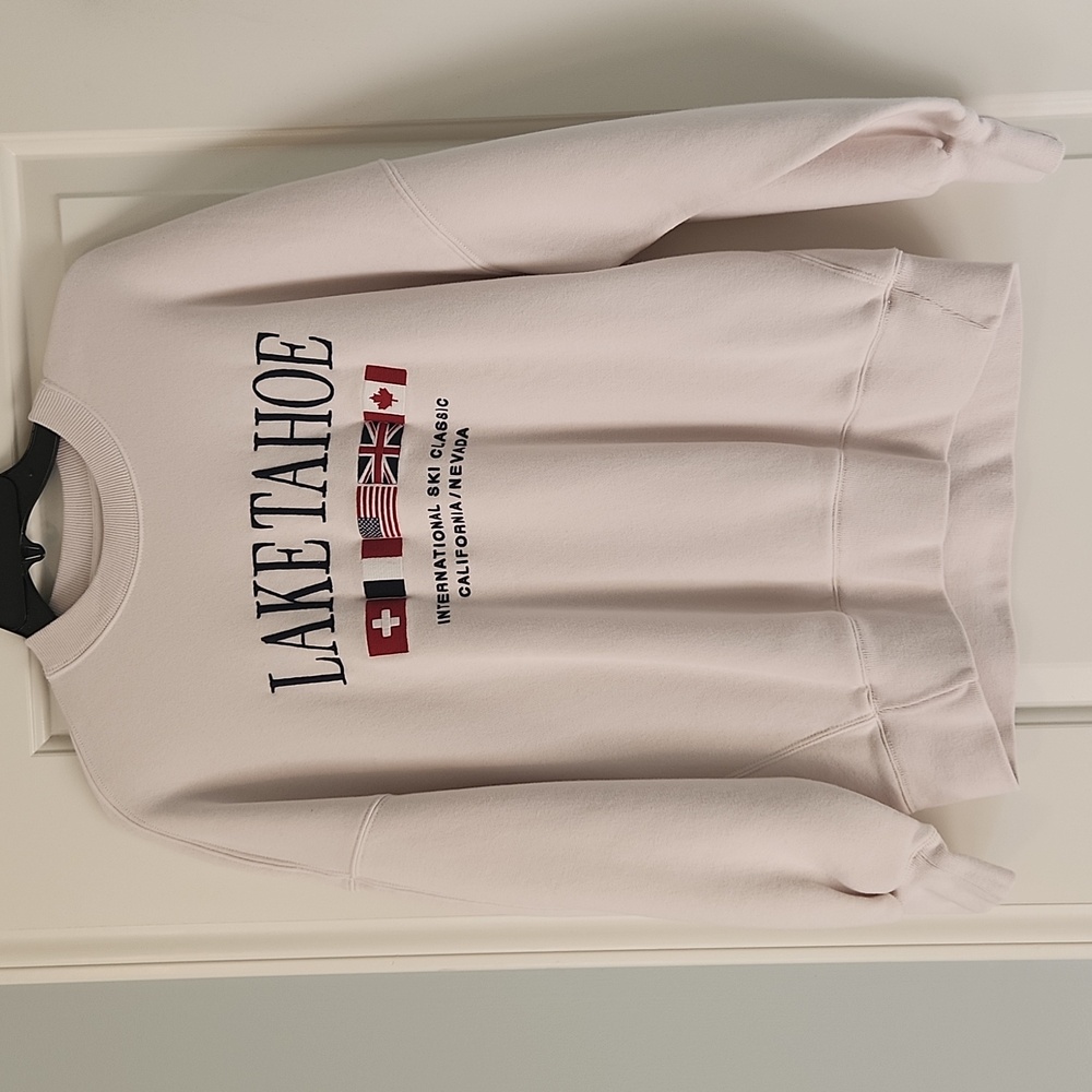 Abercrombie Swearshirt With Embroidered Design